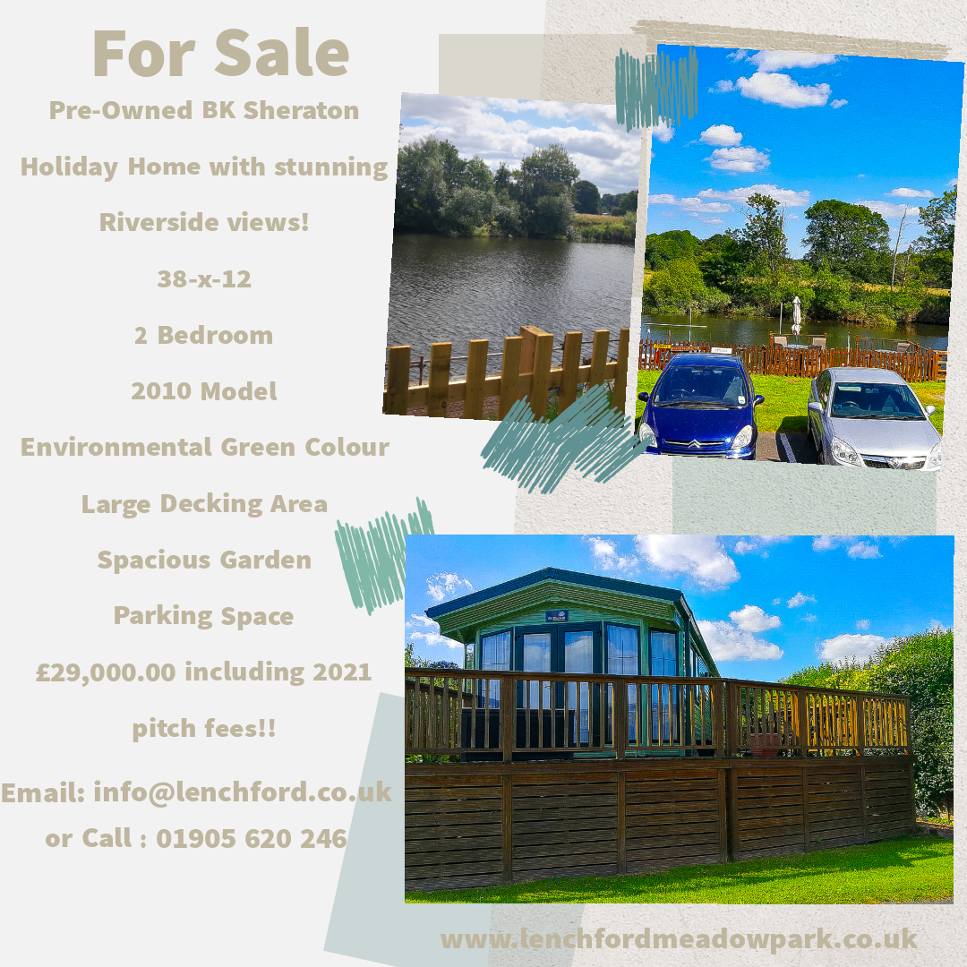 static for sale holiday home lenchford WORCESTERSHIRE